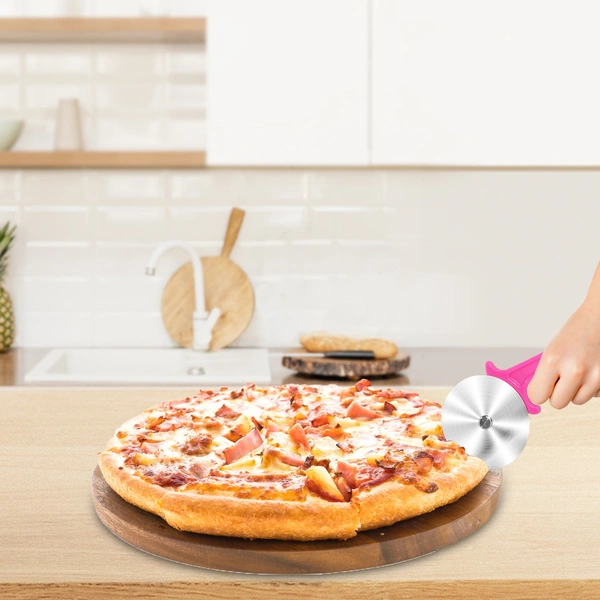 0631 Stainless Steel Pizza Cutter/Pastry Cutter/Sandwiches Cutter