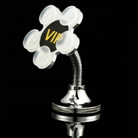 0637 -360 Rotatable Flower Shape Cellphone Holder (Multicolored With Box))