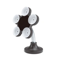 0637 -360 Rotatable Flower Shape Cellphone Holder (Multicolored With Box))
