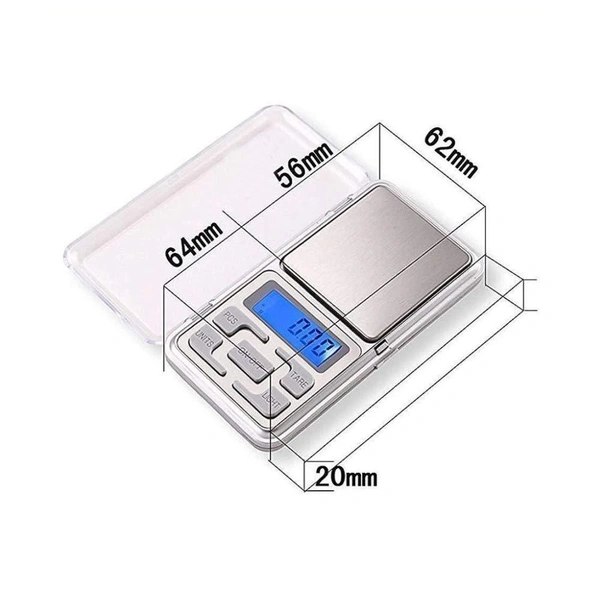 0643 Multipurpose (MH-200) LCD Screen Digital Electronic Portable Mini Pocket Scale(Weighing Scale), 200g