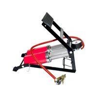 0709 Dual-Cylinder Foot Pump, Portable Floor Bike Pump, 150PSI Air Pump