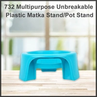 0732 Multipurpose Unbreakable Plastic Matka Stand/Pot Stand