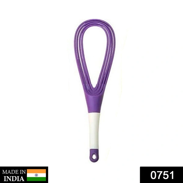 0751_Plastic Whisk Mixer  for Milk,Coffee,Egg,Juice Balloon Whisk