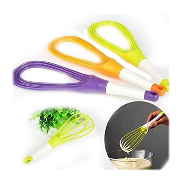 0751_Plastic Whisk Mixer  for Milk,Coffee,Egg,Juice Balloon Whisk