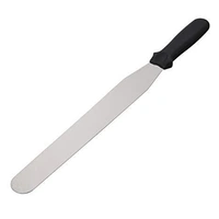 0807 Stainless Steel Palette Knife Offset Spatula for Spreading and Smoothing Icing Frosting of Cake 16 Inch