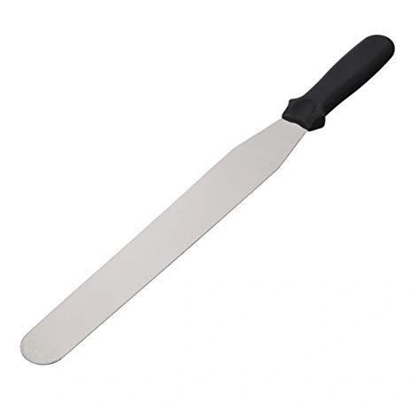 0807 Stainless Steel Palette Knife Offset Spatula for Spreading and Smoothing Icing Frosting of Cake 16 Inch
