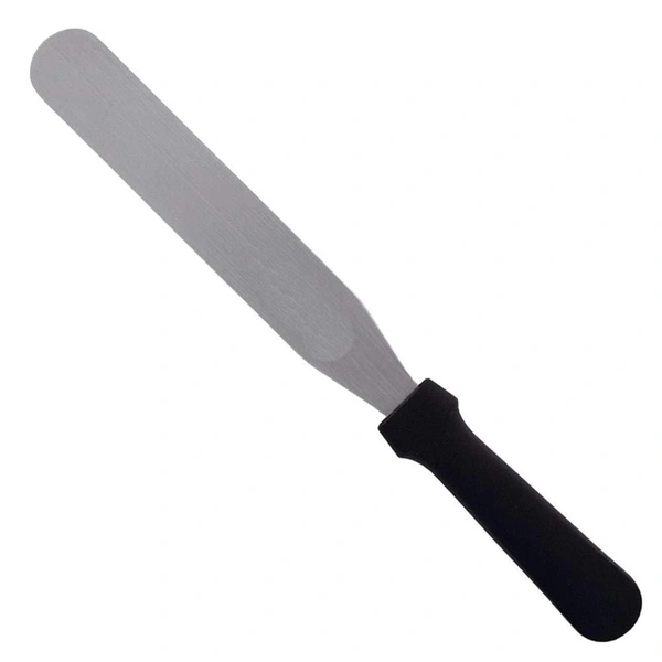 0807 Stainless Steel Palette Knife Offset Spatula for Spreading and Smoothing Icing Frosting of Cake 16 Inch