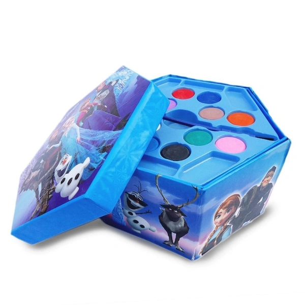 0859 46 Pcs Plastic Art Colour Set with Color Pencil, Crayons, Oil Pastel and Sketch Pens