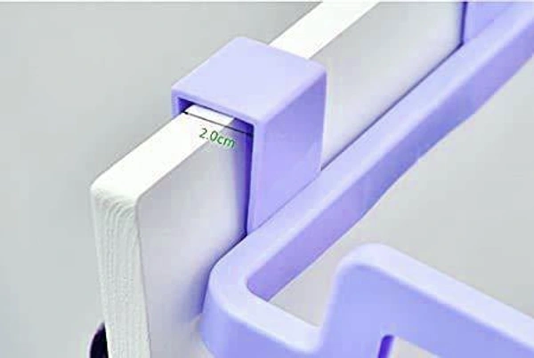 1118 Plastic Garbage Bag Rack Holder (Multi Color)