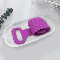1308 Silicone Body Back Scrubber Bath Brush Washer For Dead Skin Removal (With Box)