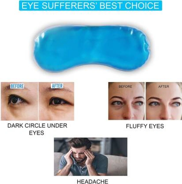 1318 Eye Mask with Ice Pack Sleeping Mask for Multipurpose Use
