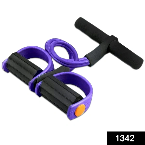 1342 Extra Strong Pull String Body Building Training, Pull Rope Rubber Exerciser (loose)