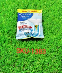 1383 All Pipe Safe Drain Cleaner powder Clear Clogged Sinks & Pipes 50 gram pack