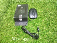 1422 Wired Mouse for Laptop and Desktop Computer PC With Faster Response Time (Black)
