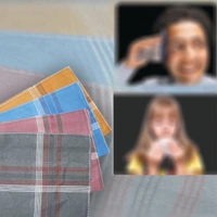 1532 Men s King Size Formal Handkerchiefs for Office Use - Pack of 12