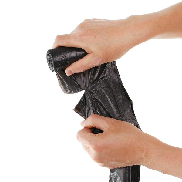 1574 Garbage Bags Small Size Black Colour (17 x 19) - 30 pcs