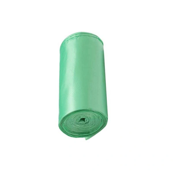 1585 Bio-degradable Eco Friendly Garbage/Trash Bags Rolls (19 x 21) (Green) (Pack of 30)