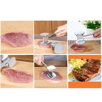 1588 Professional Two Sided Beef/Meat Hammer Tenderizer