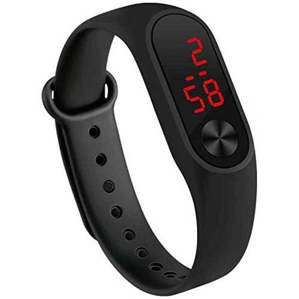 MVS M2 Style/Look Digital Boys/Kids Watch - Black