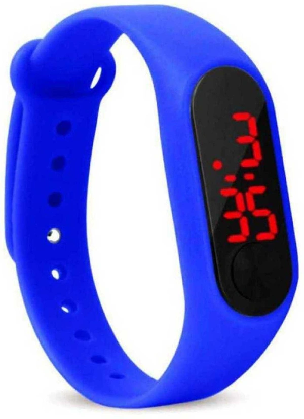 MVS Trendy Digital Kids Watch- M2 Look - Blue