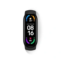 MVS M6 Smart Band Wireless Sweatproof Fitness Band| Blood Pressure| Heart Rate Sensor All Android Device  Strap Material : Rubber - Black
