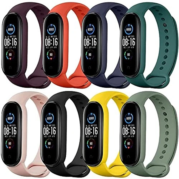 MVS M6 Smart Band Wireless Sweatproof Fitness Band| Blood Pressure| Heart Rate Sensor All Android Device  Strap Material : Rubber - Black