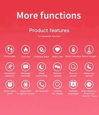 MVS M6 Smart Band Wireless Sweatproof Fitness Band| Blood Pressure| Heart Rate Sensor All Android Device  Strap Material : Rubber - Black