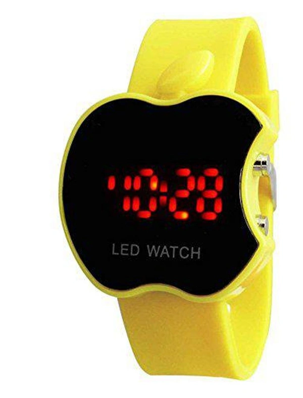 MVS Digital LED Apple Watches For Kids. - Yellow, Red, Green