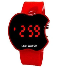 MVS Digital LED Apple Watches For Kids. - Yellow, Red, Green
