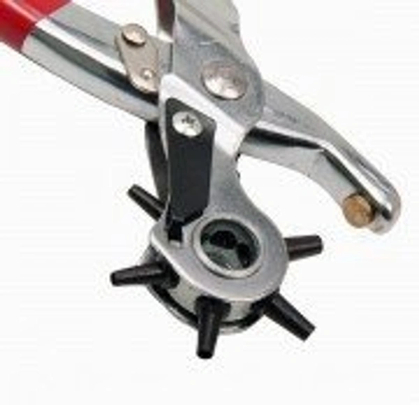 MVS Punch Plier to make a hole in Leather.(Red) Hand Tools & Kits