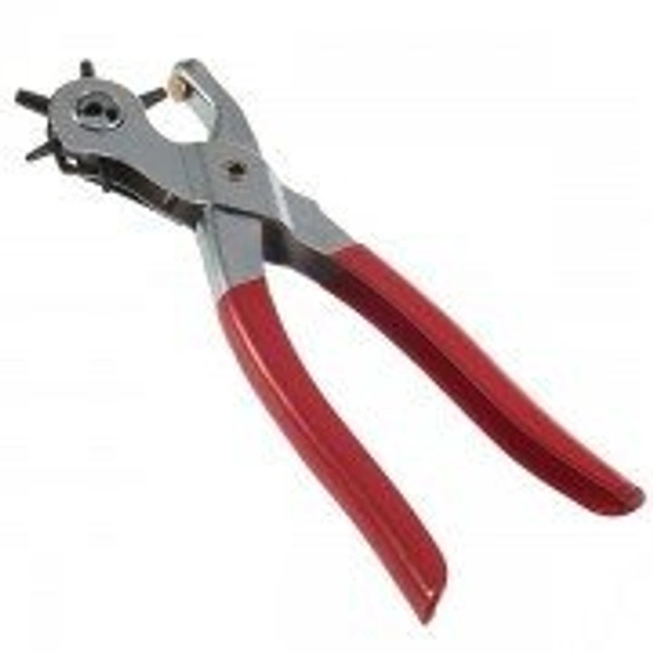 MVS Punch Plier to make a hole in Leather.(Red) Hand Tools & Kits