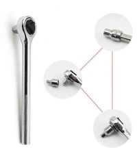 MVS Set of 40 in 1 Multipurpose Socket Tool & Wrench Set - Grey