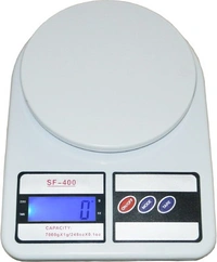 MVS Stylish Useful Home & Kitchen Tools Weight  Scale Measuring Upto 10 KG - White