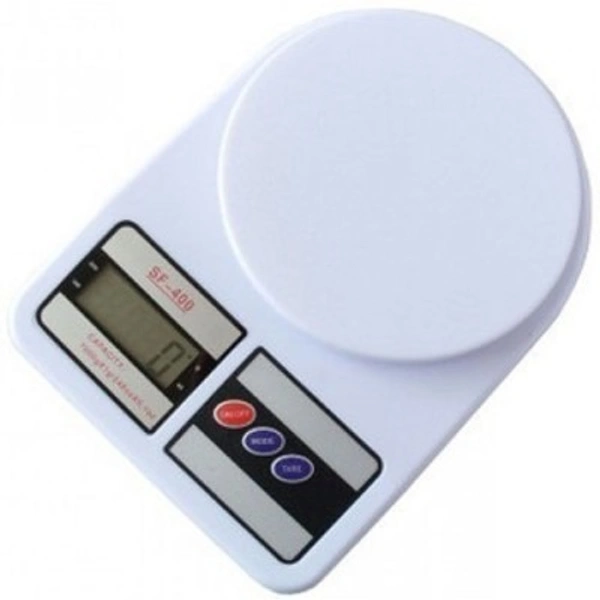 MVS Stylish Useful Home & Kitchen Tools Weight  Scale Measuring Upto 10 KG - White