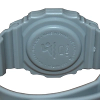 MVS Fashionable Octagon Digital Unisex Watch with Large Digits - Grey
