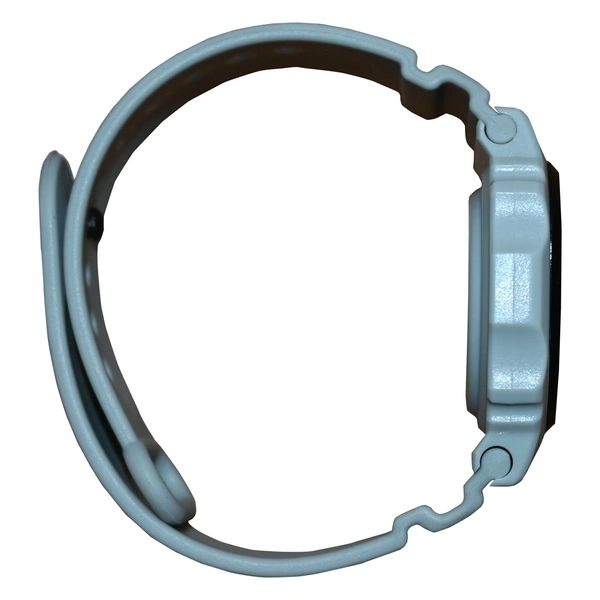 MVS Fashionable Octagon Digital Unisex Watch with Large Digits - Grey