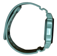 MVS Fashionable Octagon Digital Unisex Watch with Large Digits - Green