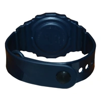 MVS Fashionable Octagon Digital Unisex Watch with Large Digits - Blue