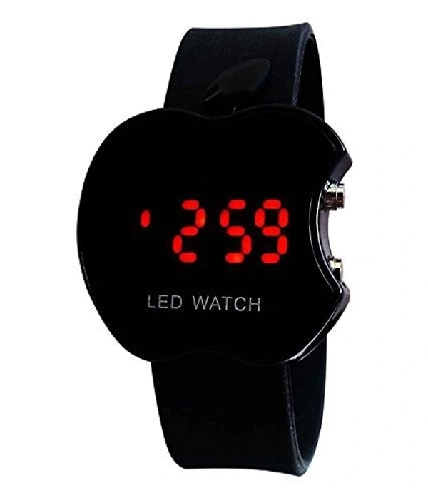 MVS Digital LED Apple Watch Combo - Black & Red