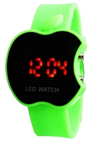 MVS Digital LED Apple Watch Combo - Black, Blue & Green