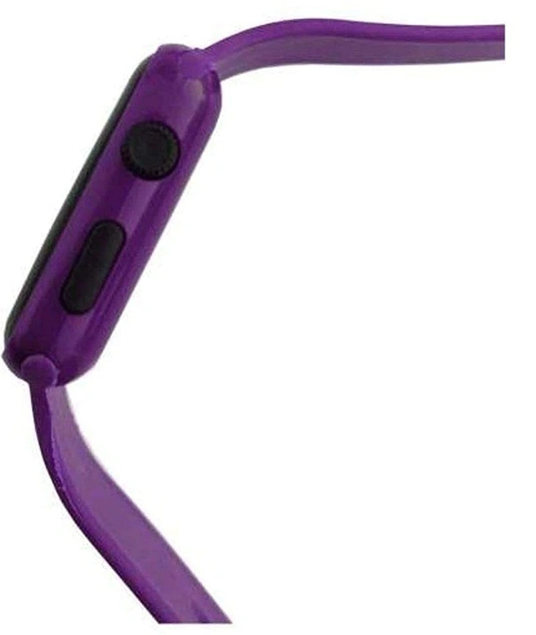 MVS LED Band Smartwatch Style/Look Digital Sports Watch for Boys/Girls - Purple