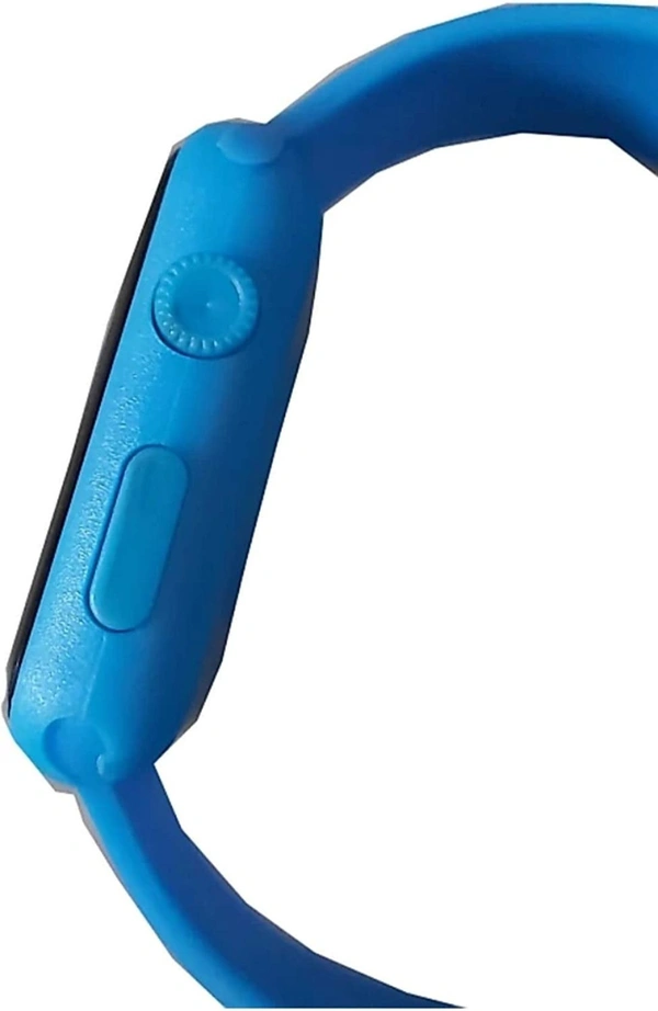 MVS LED Band Smartwatch Style/Look Digital Sports Watch for Boys/Girls - Sky Blue