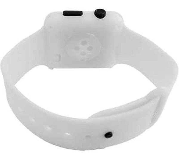 MVS LED Band Smartwatch Style/Look Digital Sports Watch for Boys/Girls - White