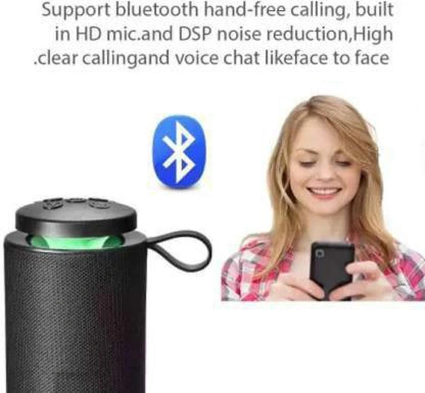 MVS  TG113 Wireless Bluetooth Speaker with FM Radio, USB, Aux and Micro SD card Slot. - Black