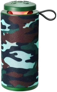 MVS  TG112 Wireless Bluetooth Speaker with FM Radio, USB, Aux and Micro SD card Slot. - Army