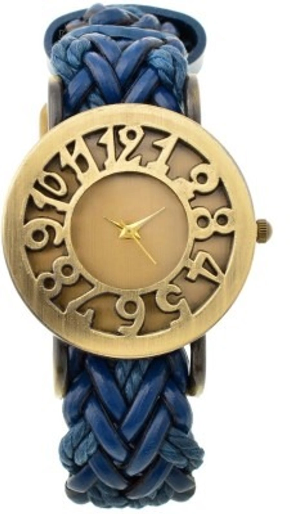 MVS Fashionable Analog Watches For Girls - Blue