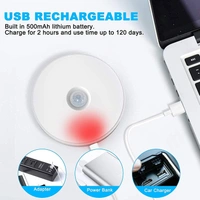 MVS Motion Sensor Rechargeable Night/Dark Light ( Pack of 2 ) - White, Free