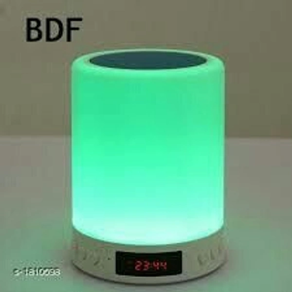 Trendy Wireless Bluetooth Speaker With Multi Light - As per availability