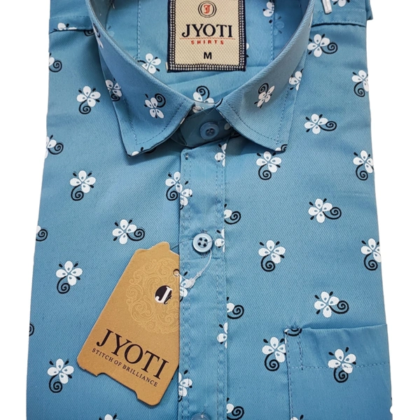 Men's Cotton Blend | Regular Fit | Plain & Printed   | Formal Shirt | (Pack of 2 ) - Grey, M, 350