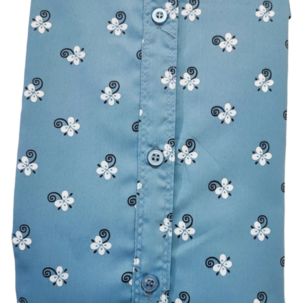Men's Cotton Blend | Regular Fit | Plain & Printed   | Formal Shirt | (Pack of 2 ) - Grey, M, 350
